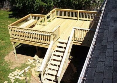 Custom Exterior Decks in Oklahoma McCanns Roofing and Construction