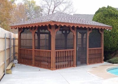 Outdoor Gazebo Construction Oklahoma McCanns Roofing and Construction